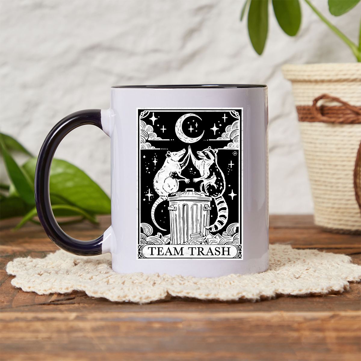 Purplehecate The Team Trash Tarot Mug