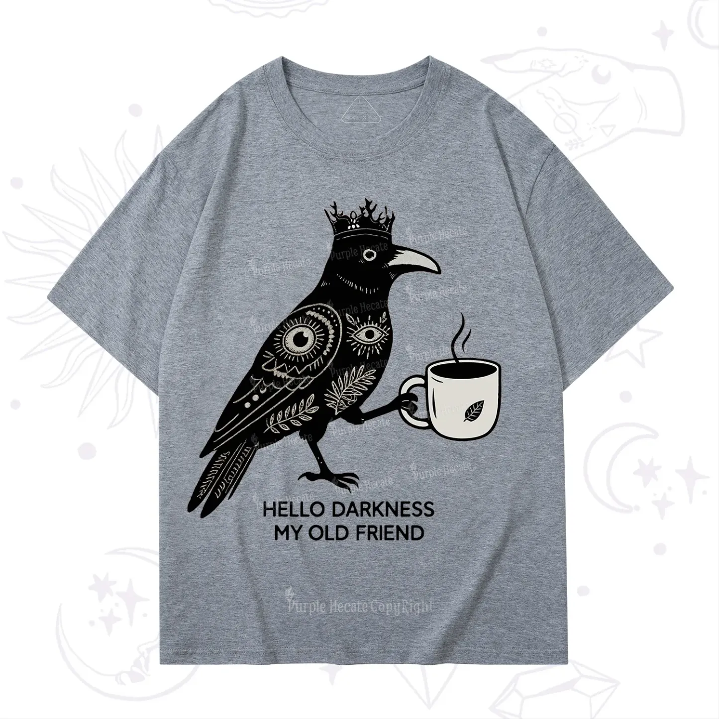 Purplehecate Hello Darkness My Old Friend T-Shirt