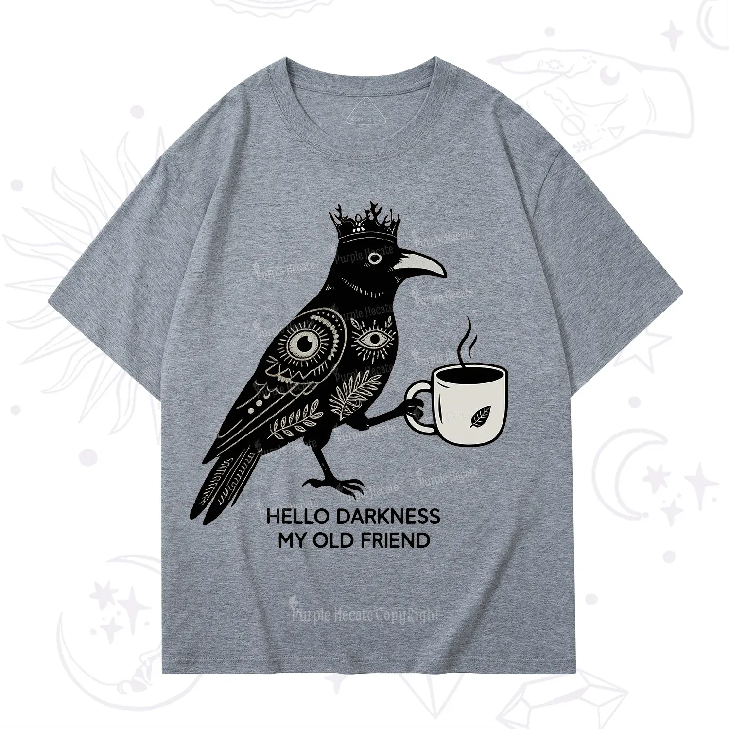 Purplehecate Hello Darkness My Old Friend T-Shirt