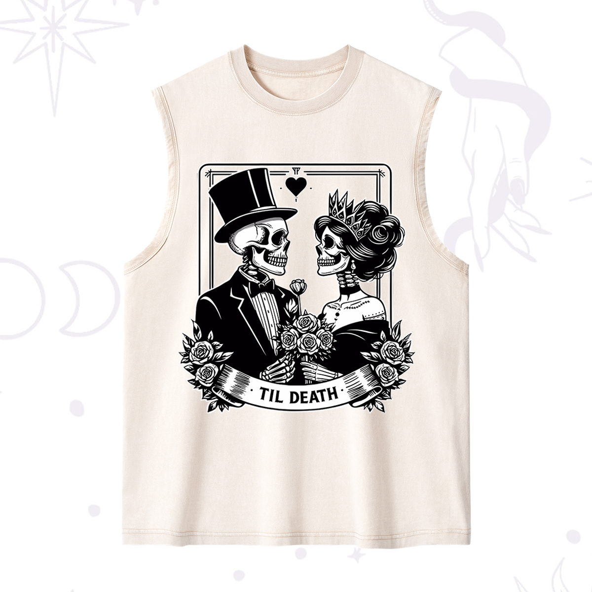 Purplehecate Til Death Washed Tank