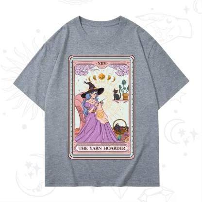 Purplehecate The Yarn Hoarder Tarot T-Shirt