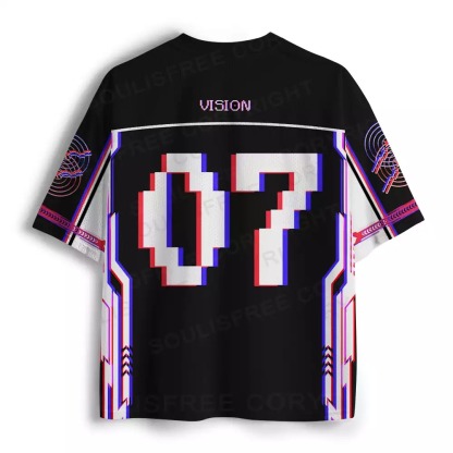Purplehecate Eye of Data Mesh Jersey
