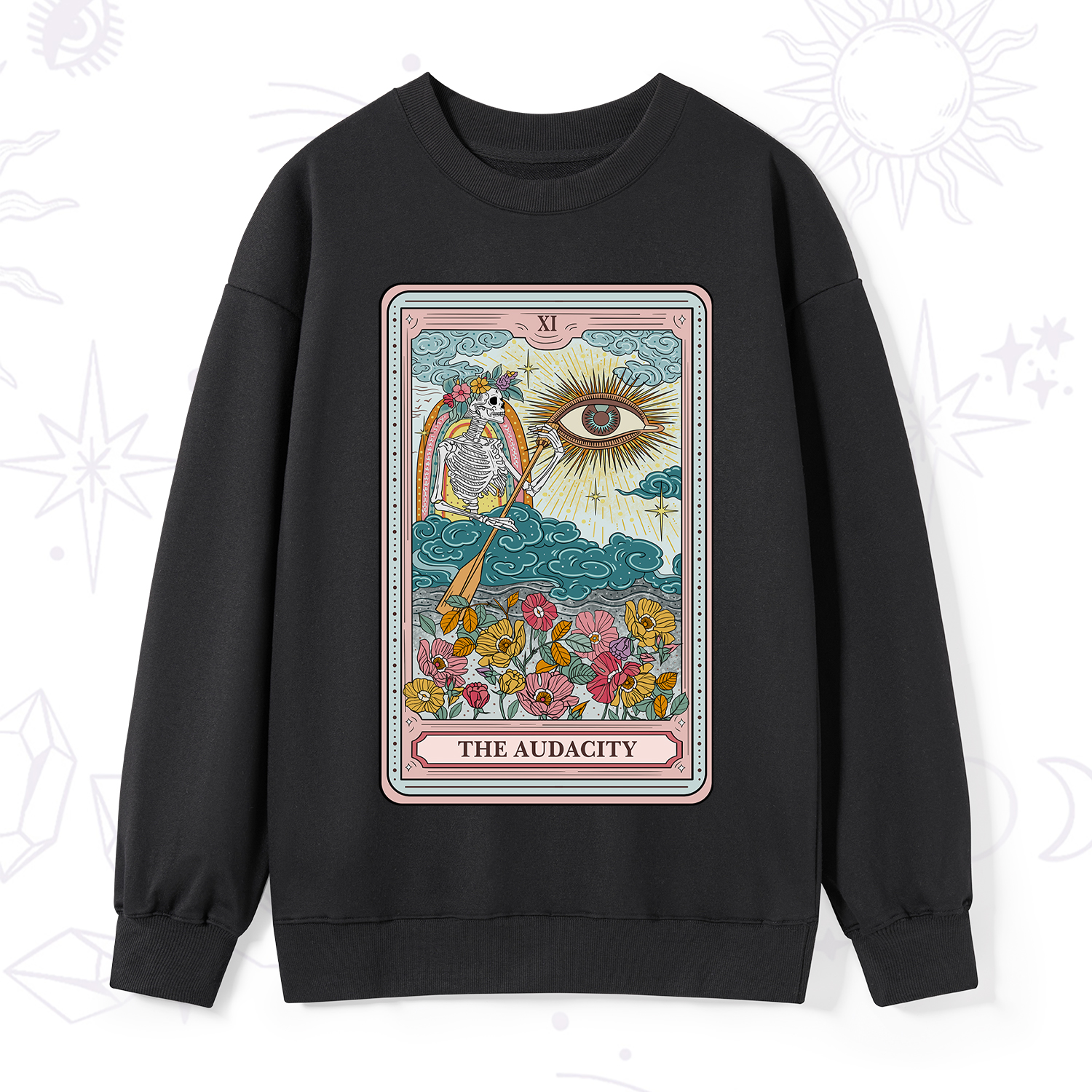 Purplehecate The Audacity Tarot Sweatshirt