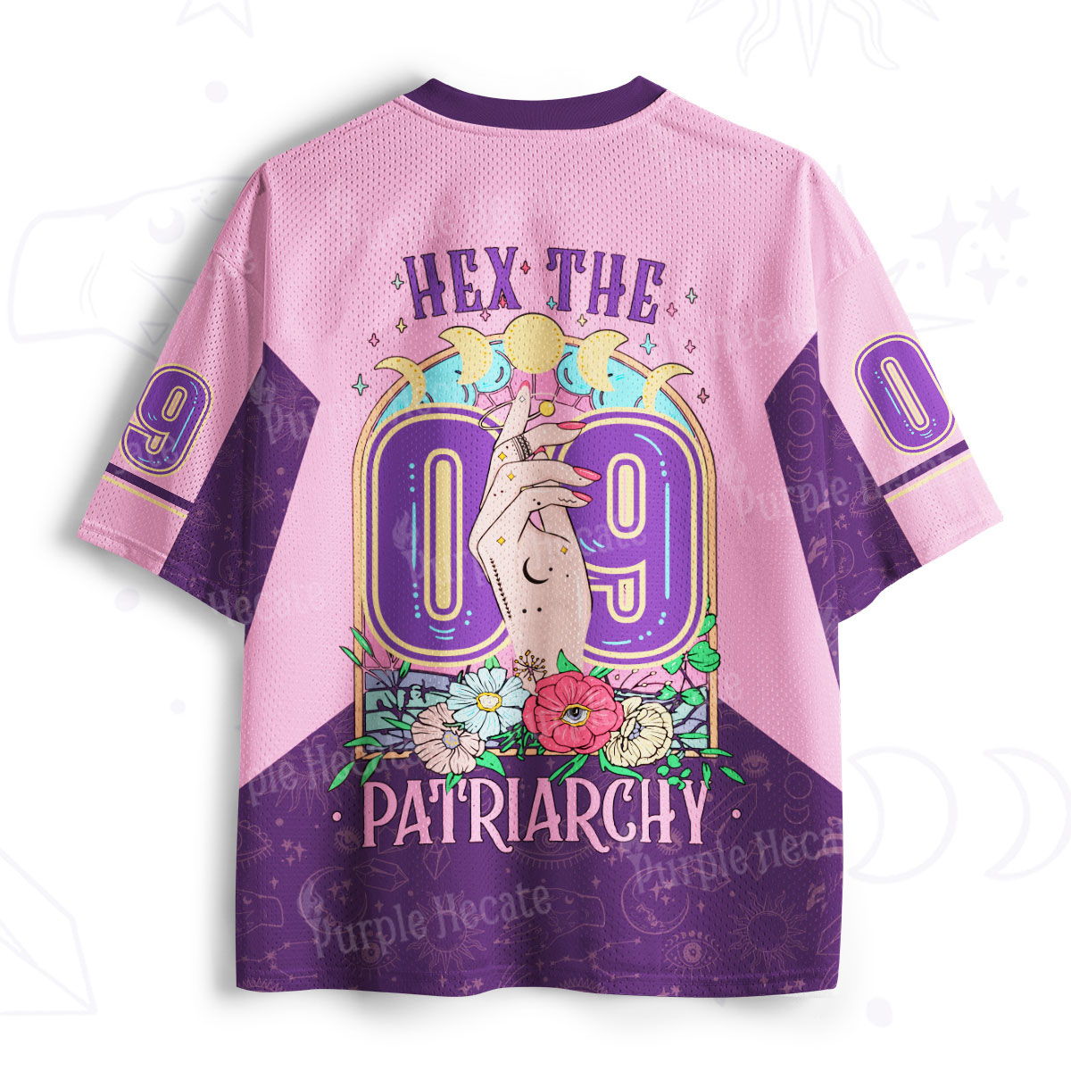 Purplehecate Hex The Patriarchy Mesh Jersey