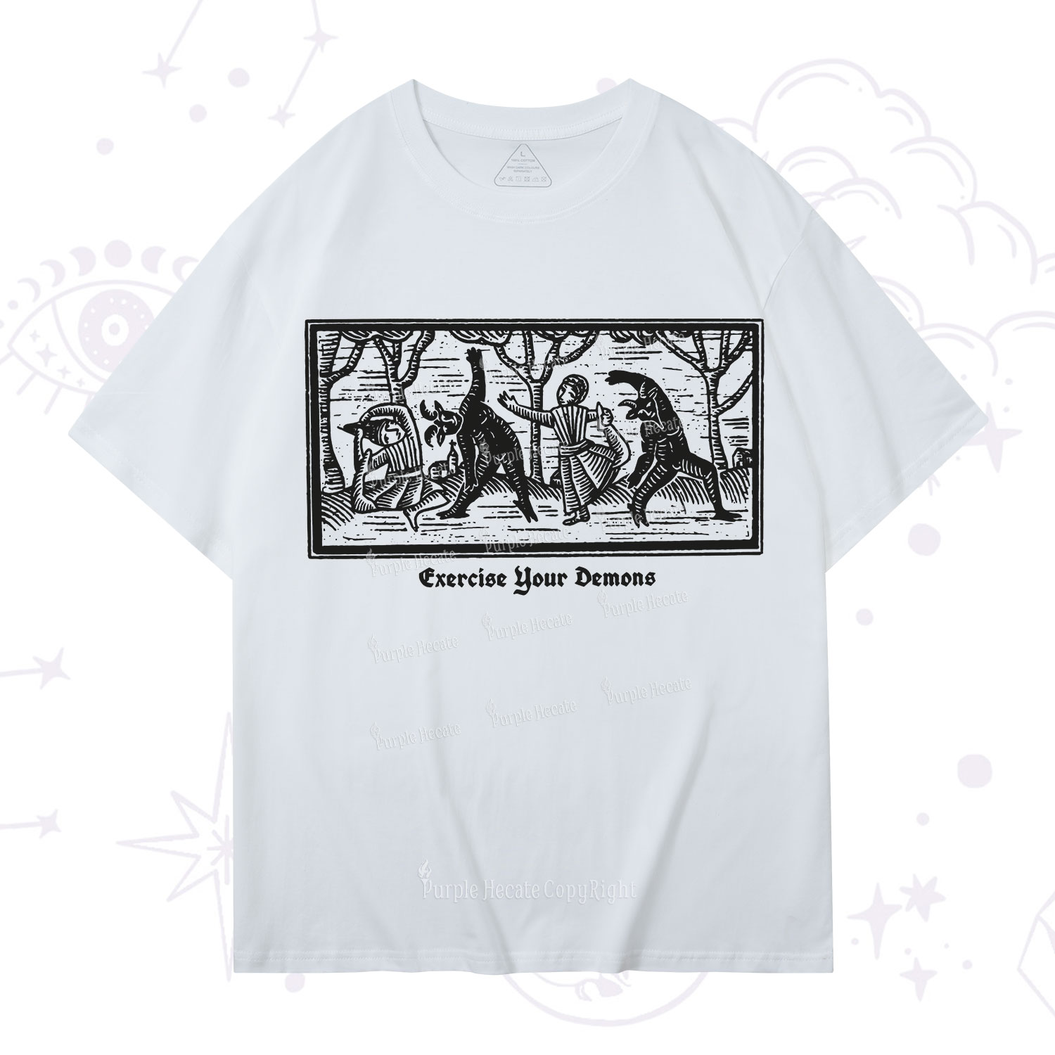 Purplehecate Exercise Your Demons T-Shirt