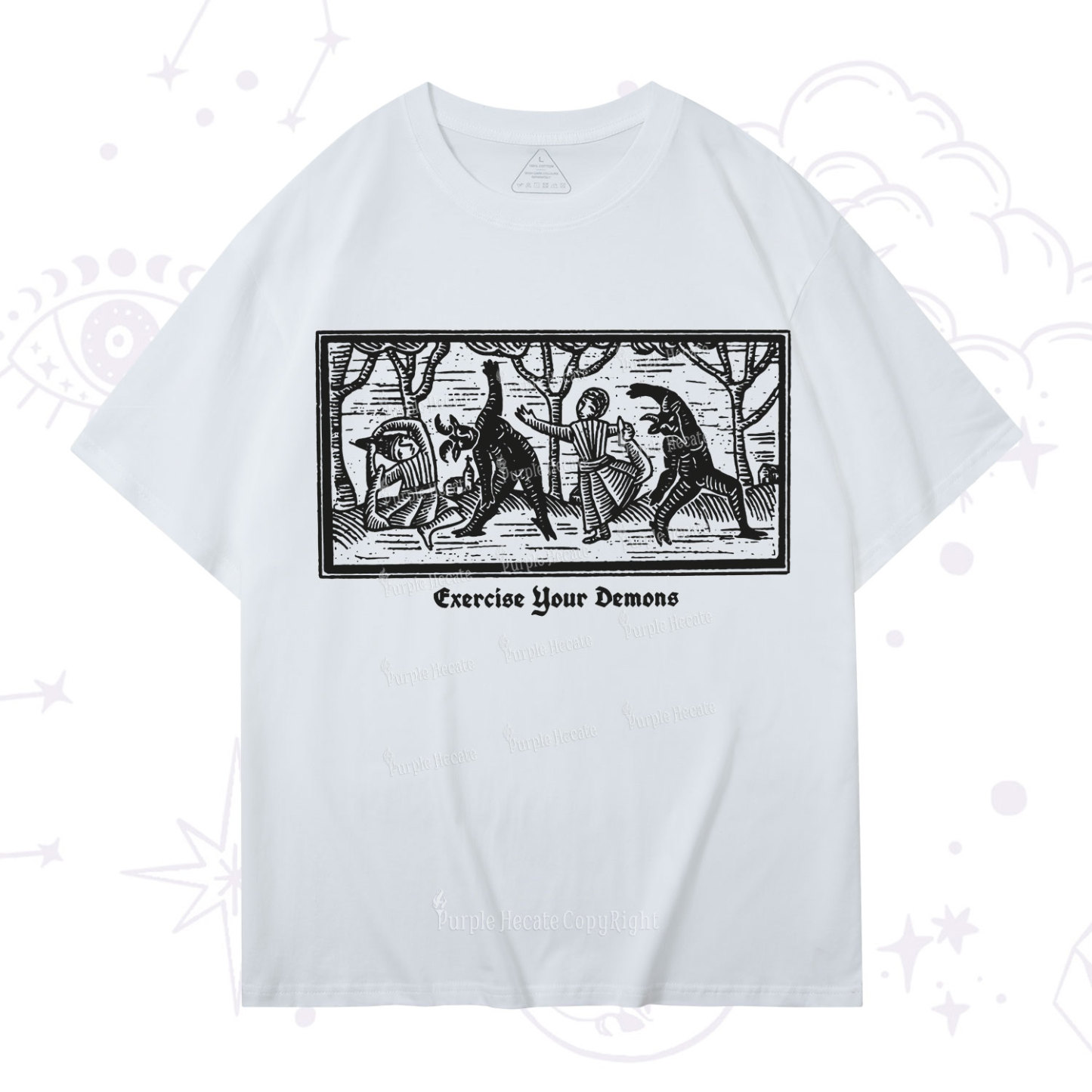 Purplehecate Exercise Your Demons T-Shirt