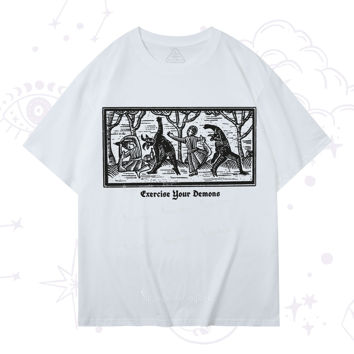 Purplehecate Exercise Your Demons T-Shirt