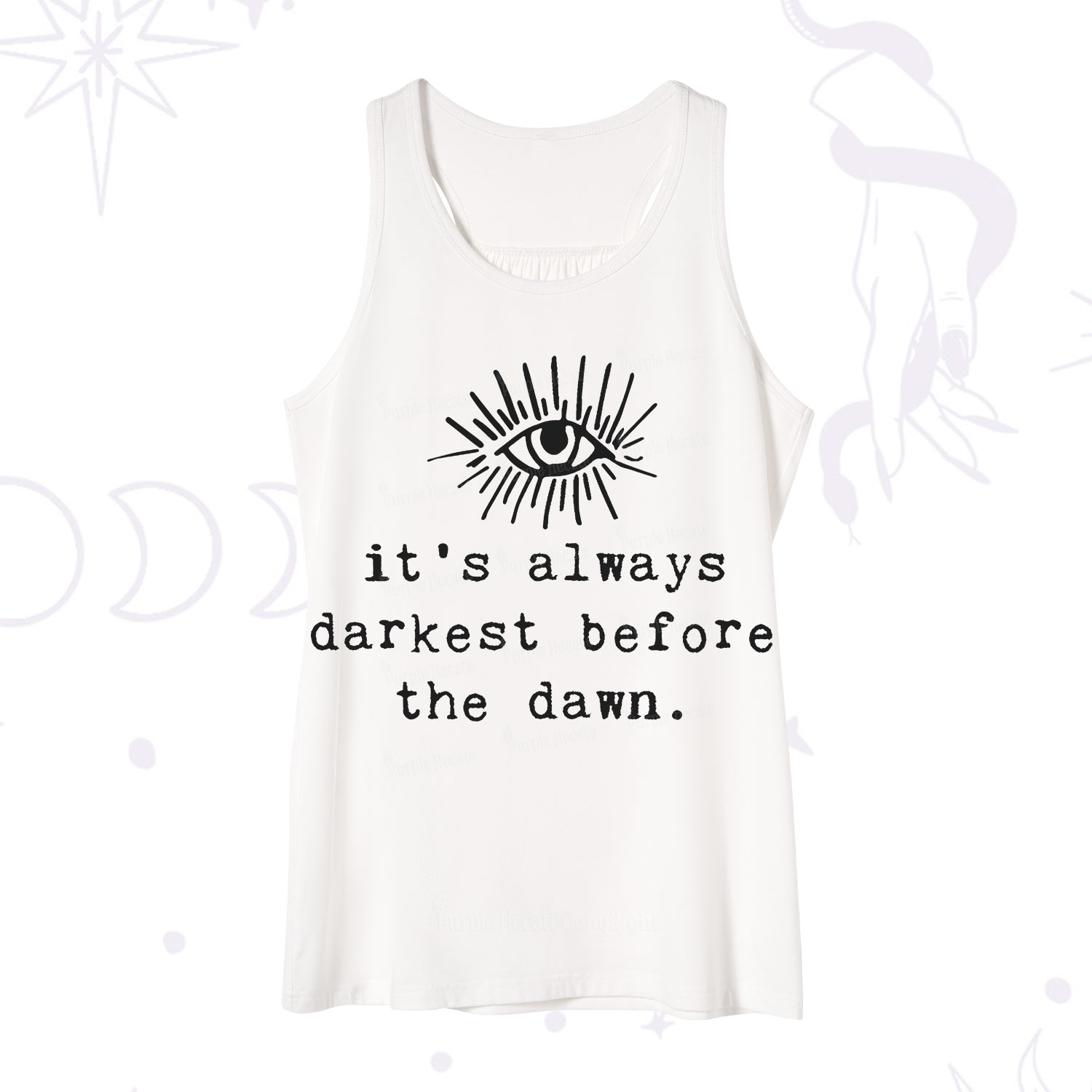 Purplehecate It's Always Darkest Before Dawn Tank