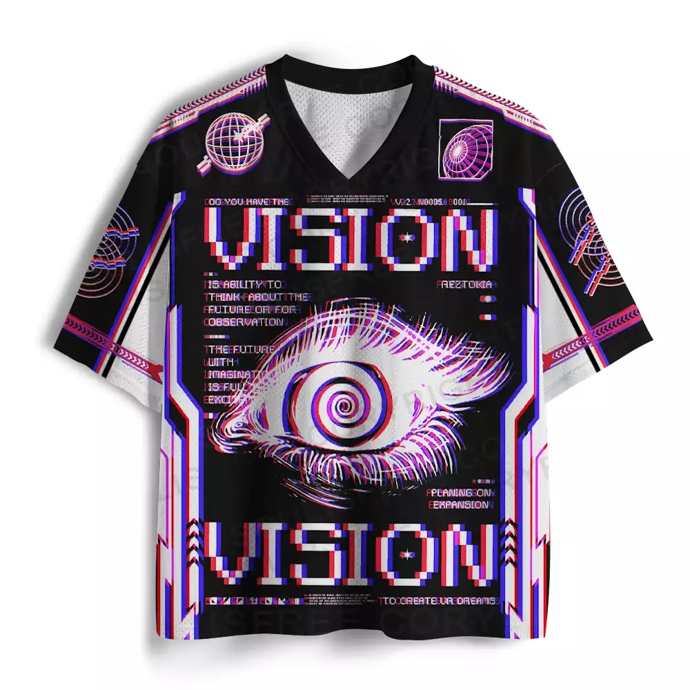 Purplehecate Eye of Data Mesh Jersey