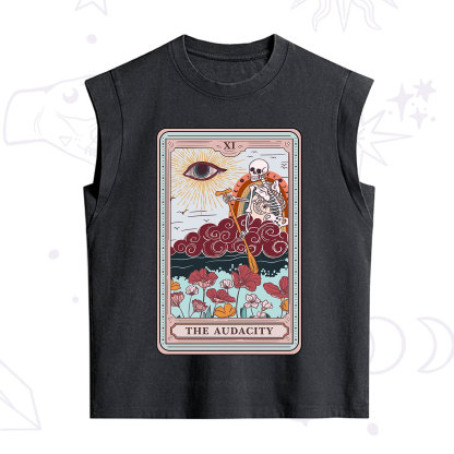Purplehecate The Audacity Tarot Card Vintage Washed Tank