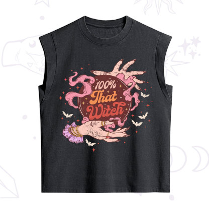 Purplehecate That Witch Vintage Washed Tank