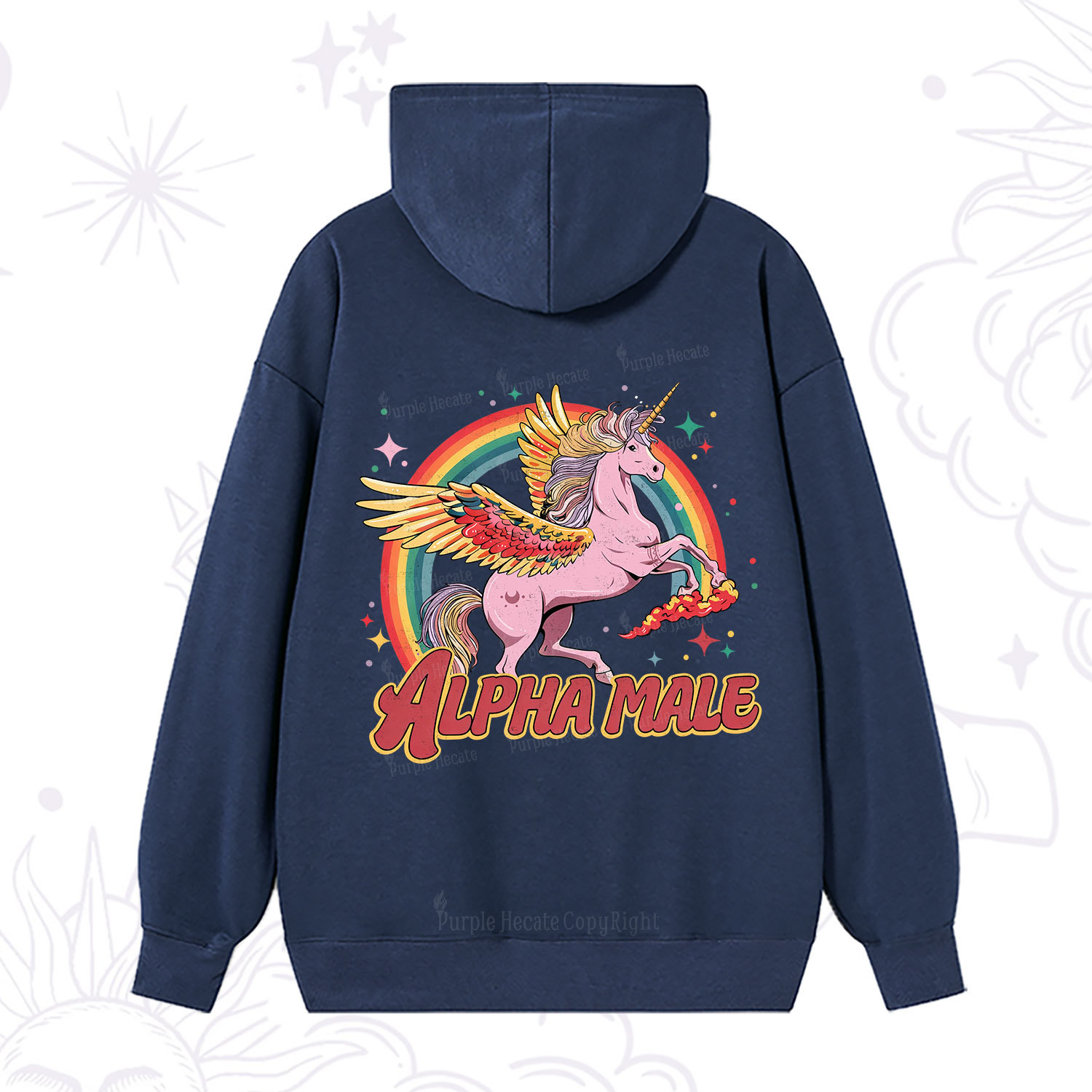 Purplehecate Alpha Male Hoodie