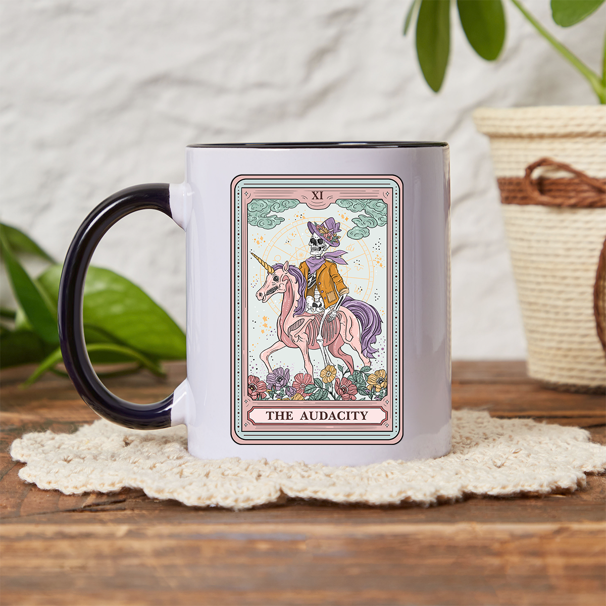 Purplehecate The Audacity Tarot Card Mug