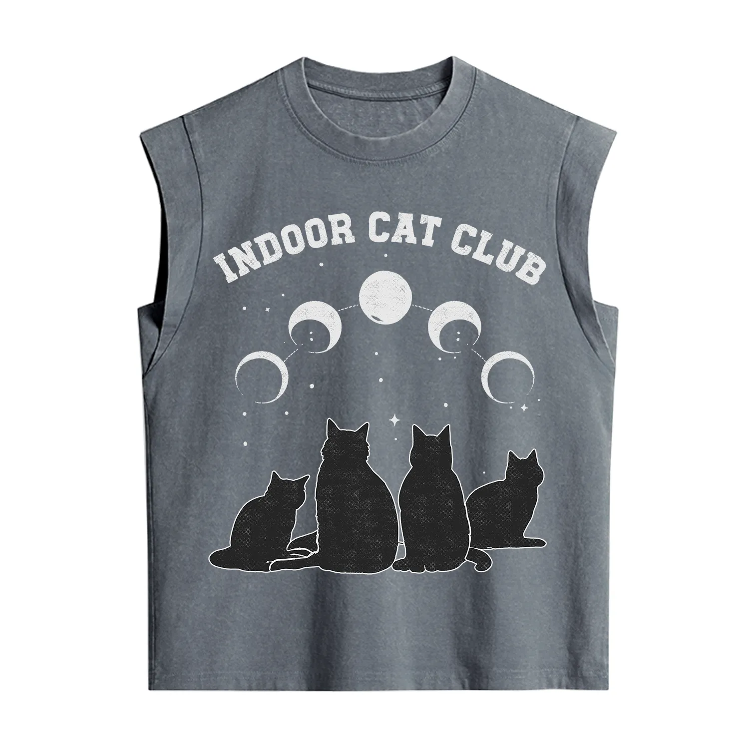 Purplehecate Indoor Cat Club Vintage Washed Tank