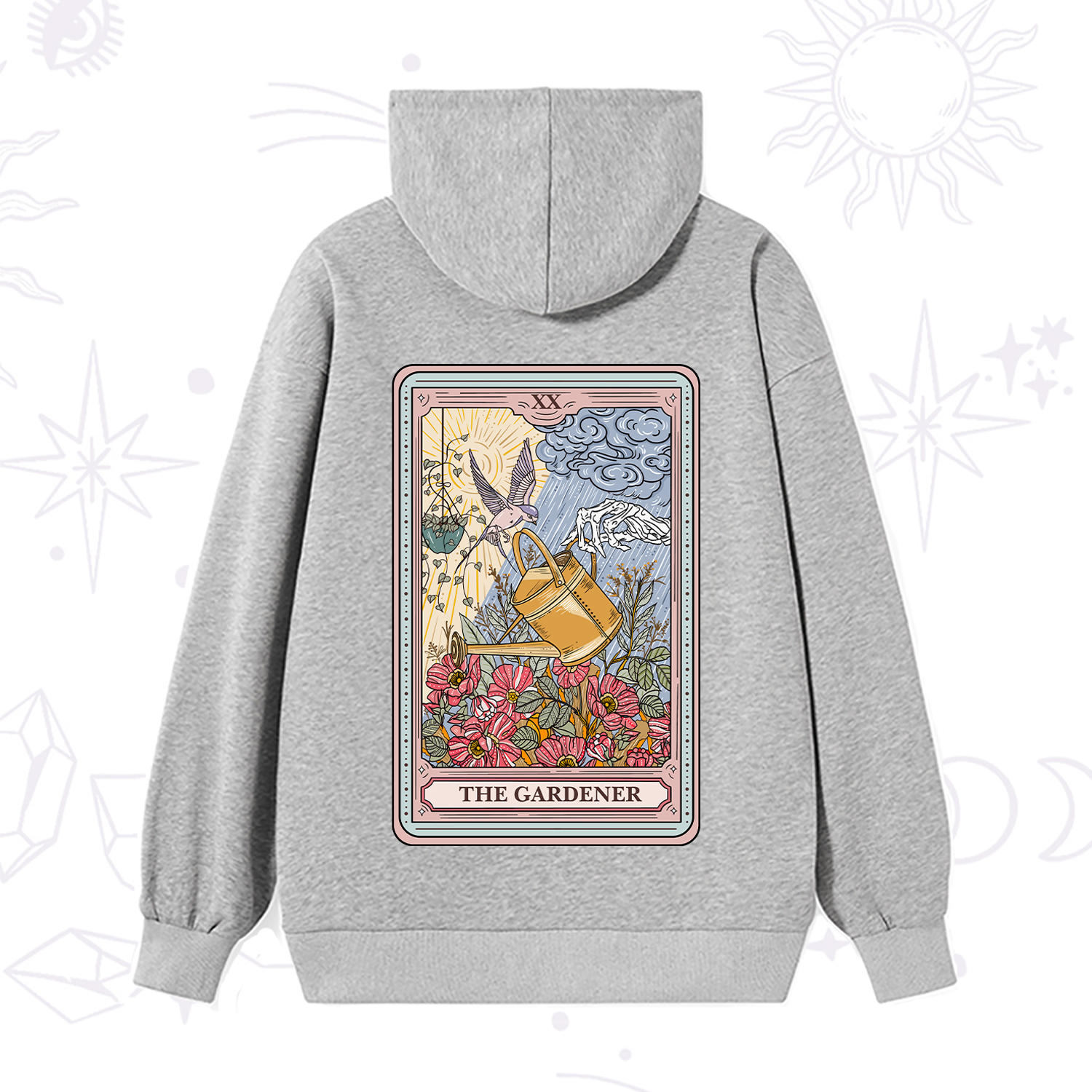 Purplehecate The Gardener Tarot Hoodie