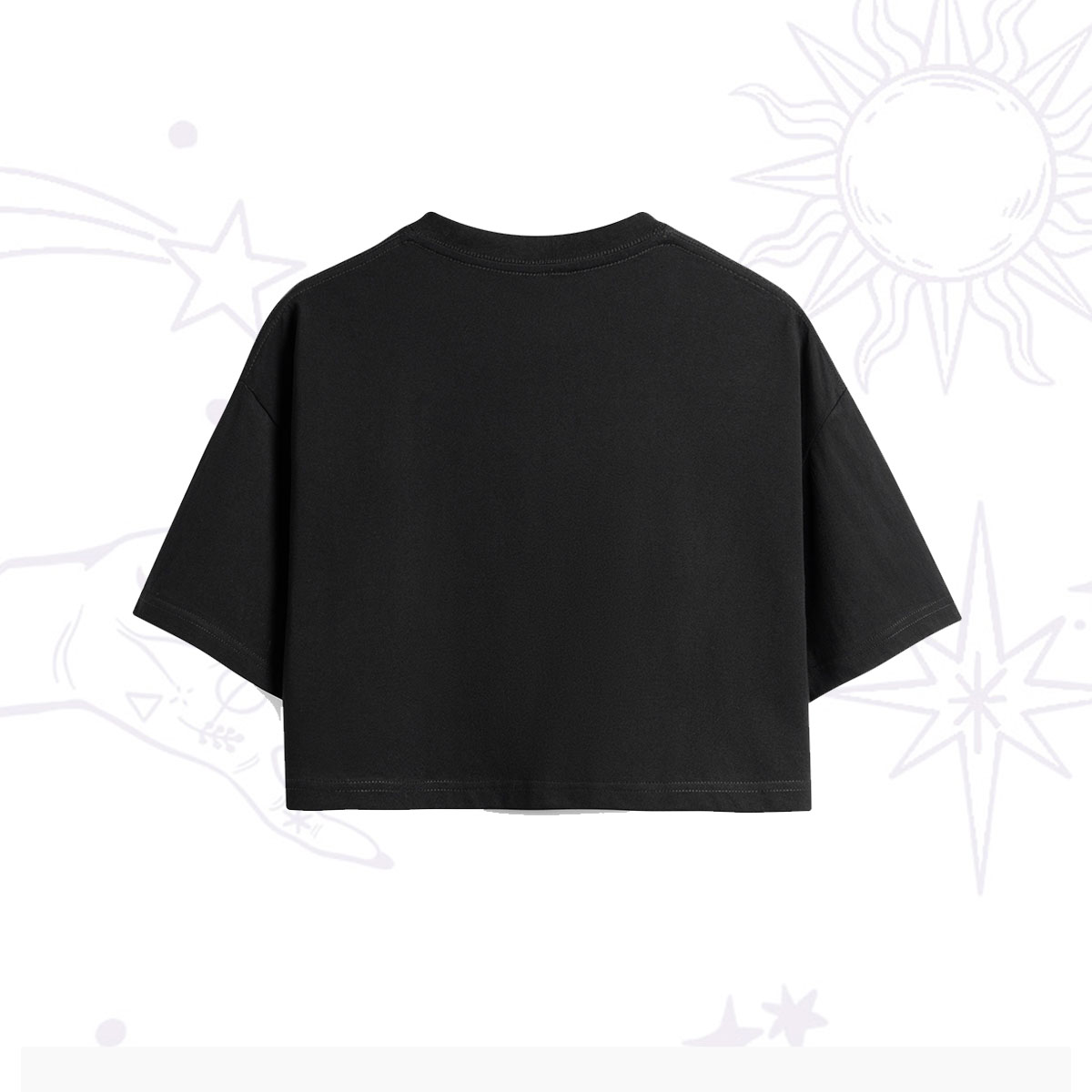 Purplehecate Off To Cause A Kerfuffle Crop T-Shirt