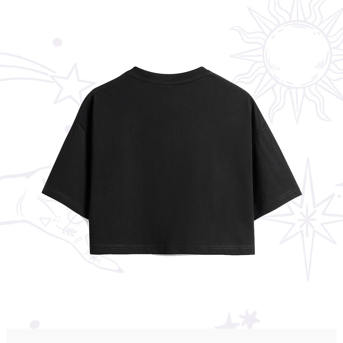 Purplehecate Off To Cause A Kerfuffle Crop T-Shirt