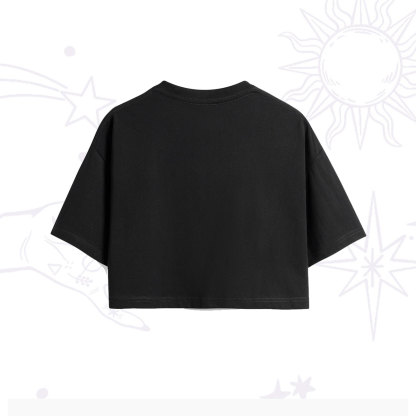 Purplehecate Off To Cause A Kerfuffle Crop T-Shirt