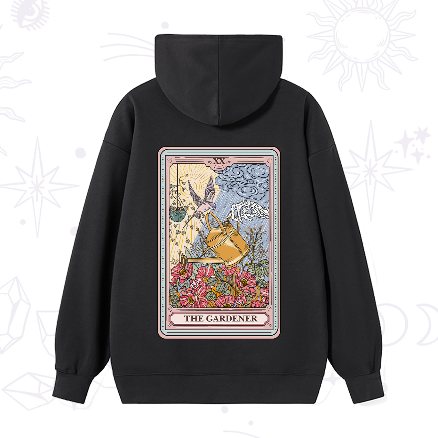 Magic Purplehecate The Gardener Tarot Hoodie