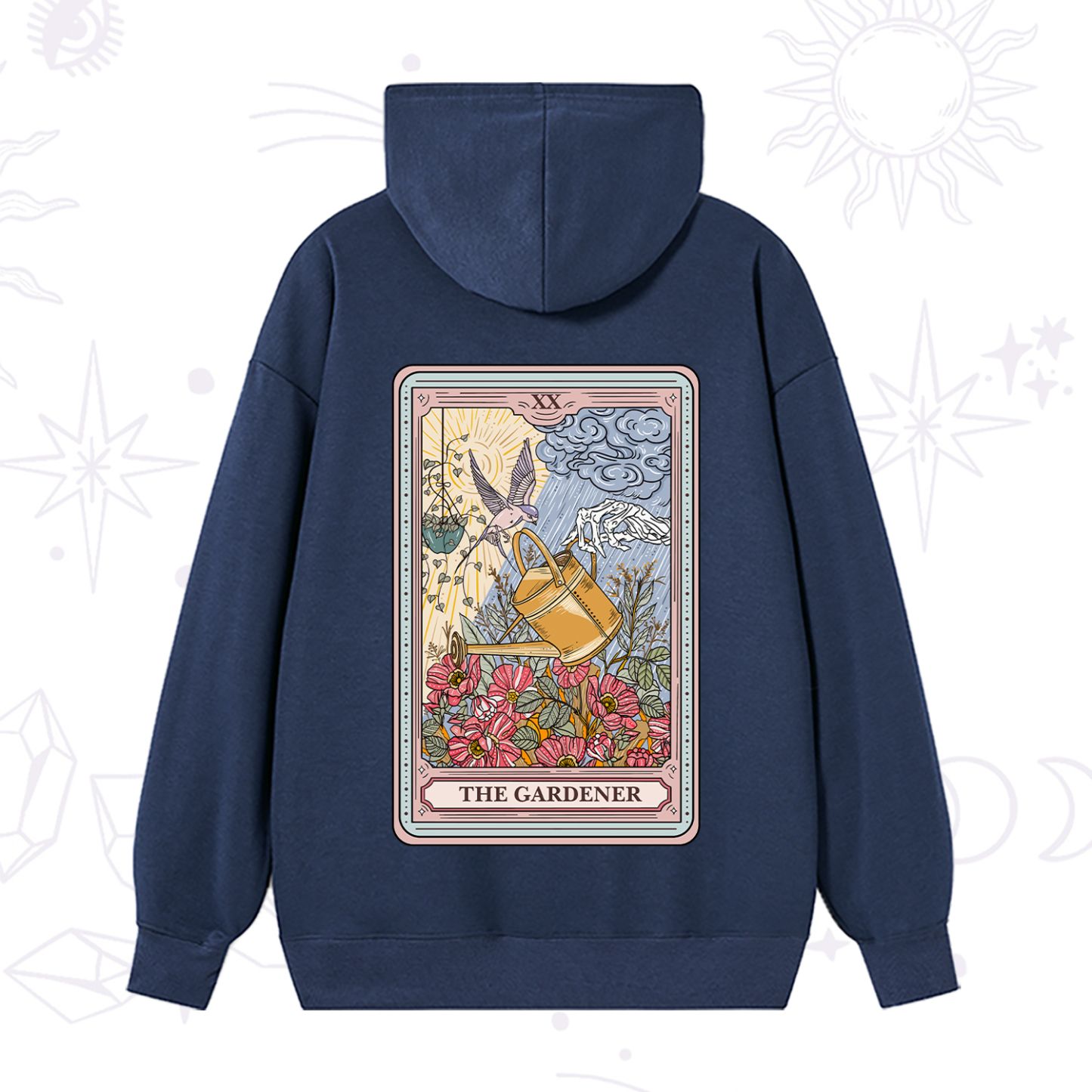 Purplehecate The Gardener Tarot Hoodie