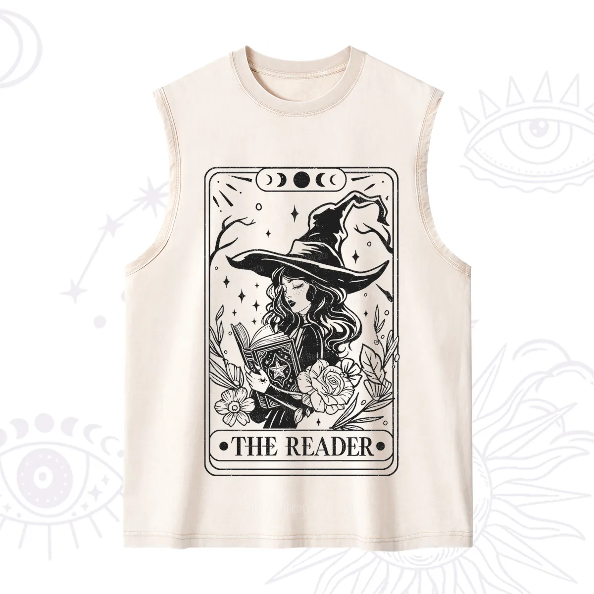 Purplehecate The Witch Reader Tarot Washed Tank