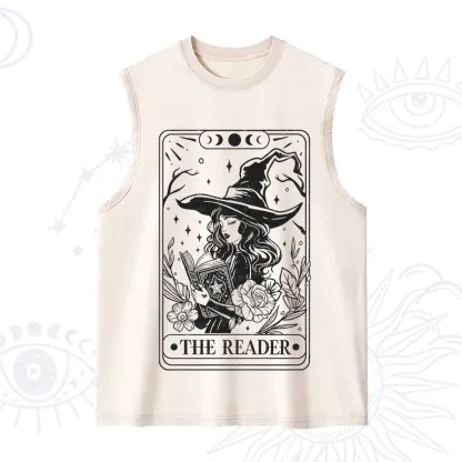 Purplehecate The Witch Reader Tarot Washed Tank