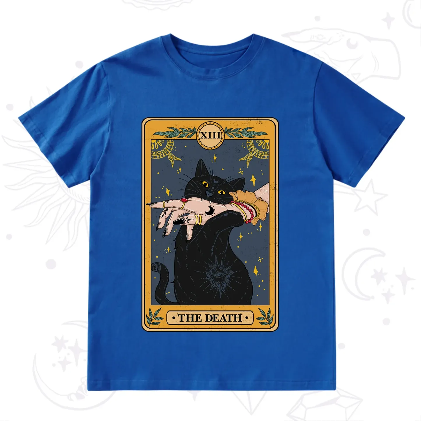 Purplehecate The Death Card Tarot Cat T-Shirt
