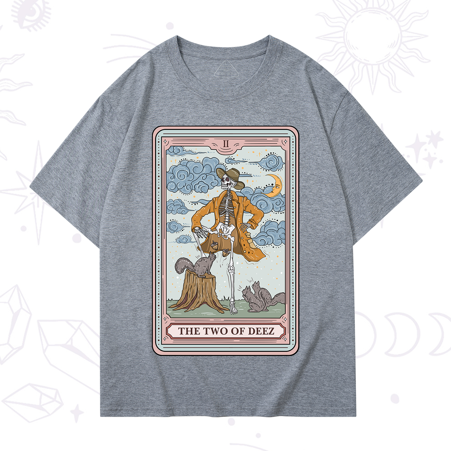 Purplehecate The Two Of Deez Tarot T-Shirt