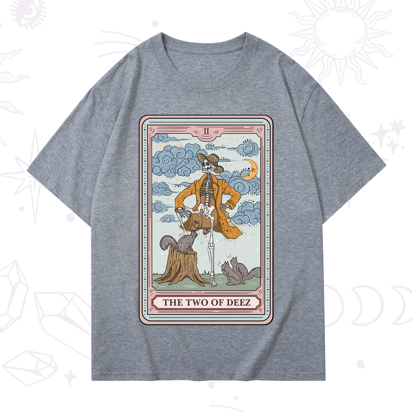 Purplehecate The Two Of Deez Tarot T-Shirt