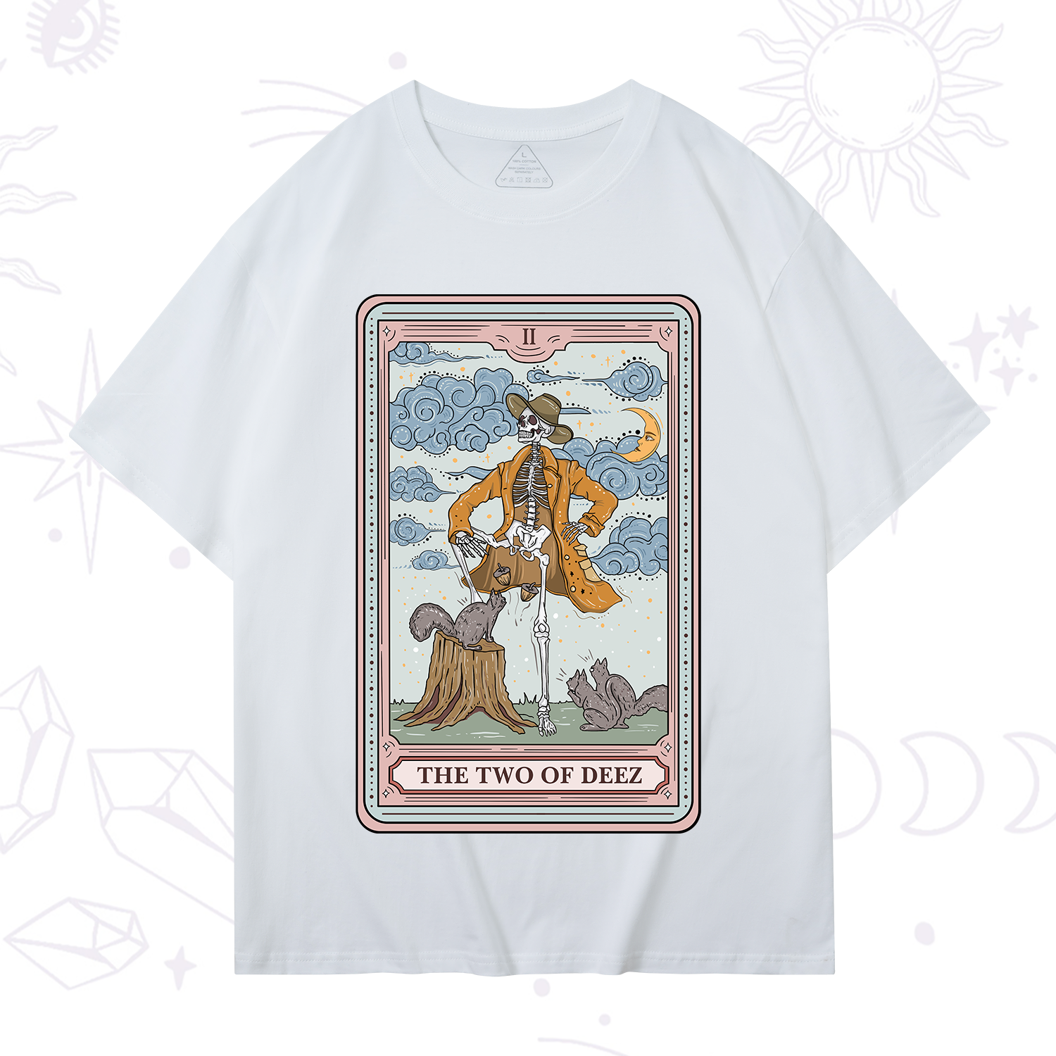 Purplehecate The Two Of Deez Tarot T-Shirt