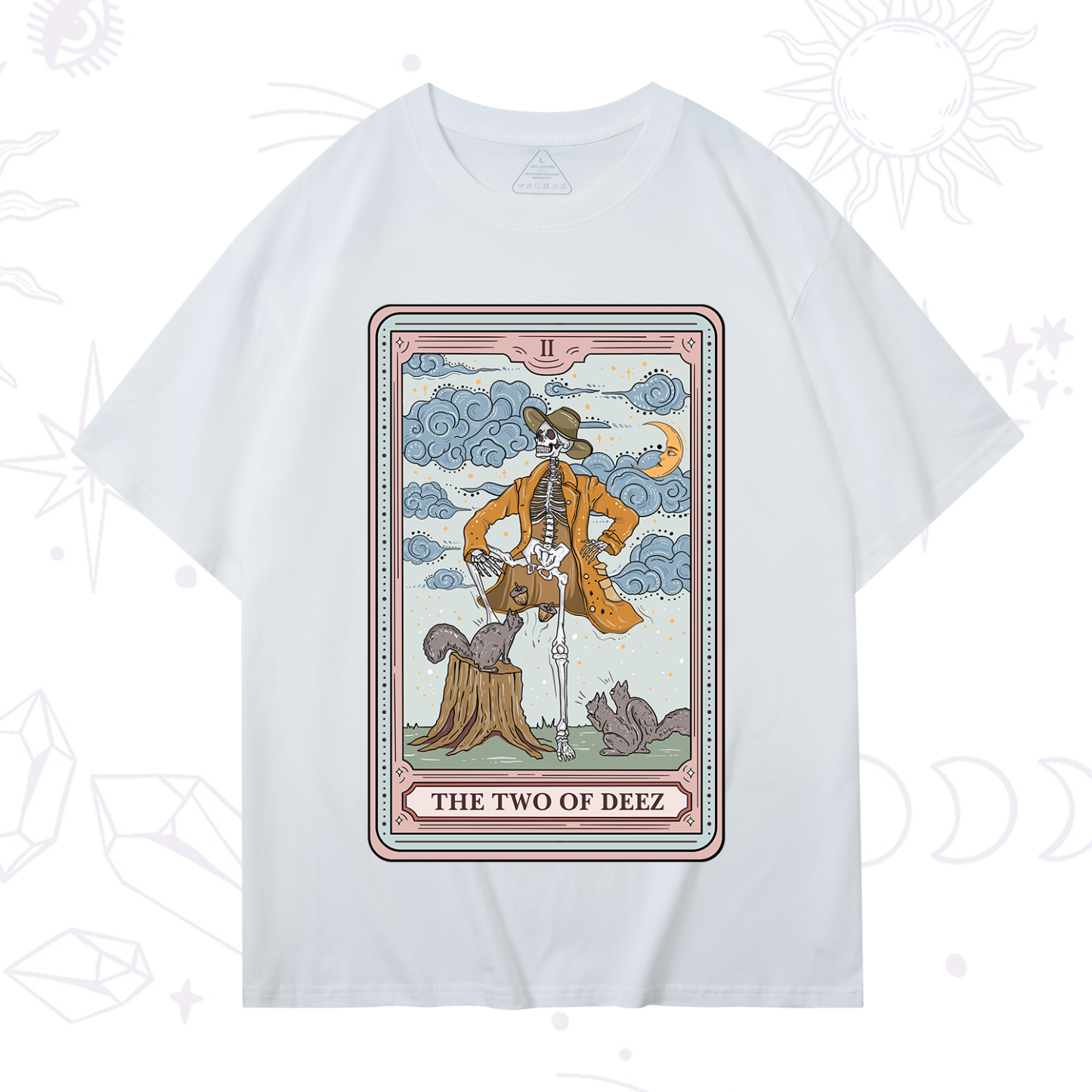 Purplehecate The Two Of Deez Tarot T-Shirt