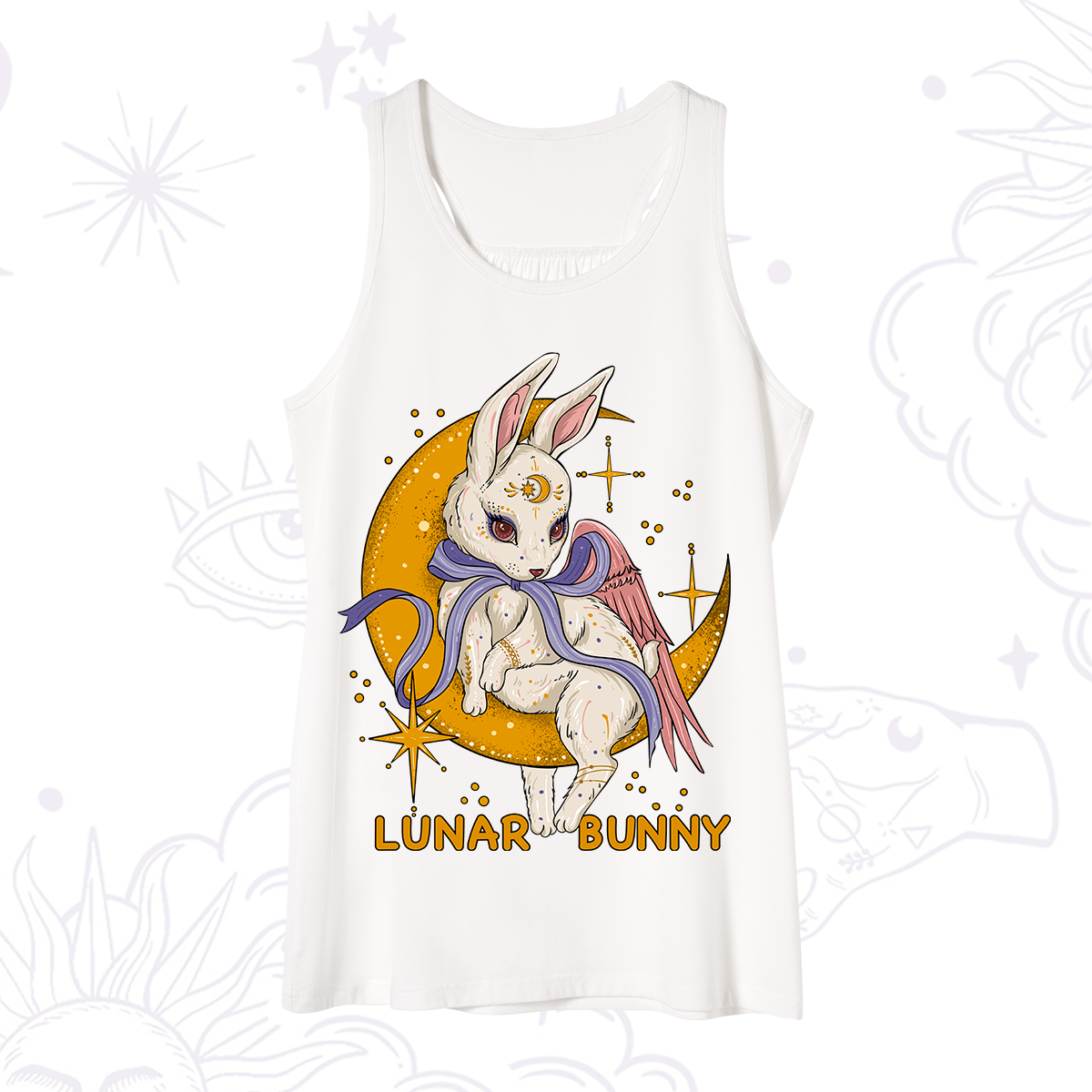 Purplehecate Lunar Bunny Easter Tank