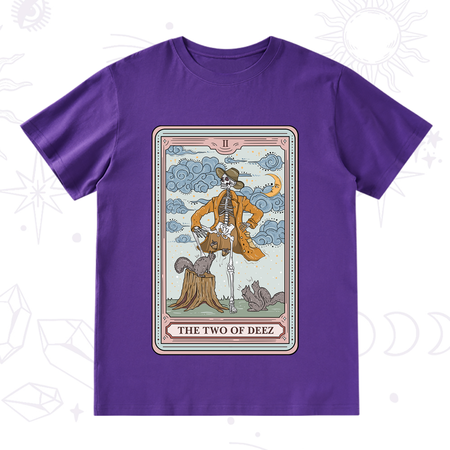 Purplehecate The Two Of Deez Tarot T-Shirt