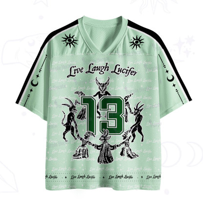 Purplehecate Live Laugh Lucifer Mesh Jersey