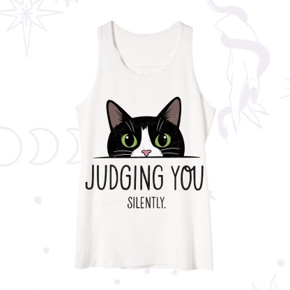 Purplehecate Cute Cat Judging You Silently Tank