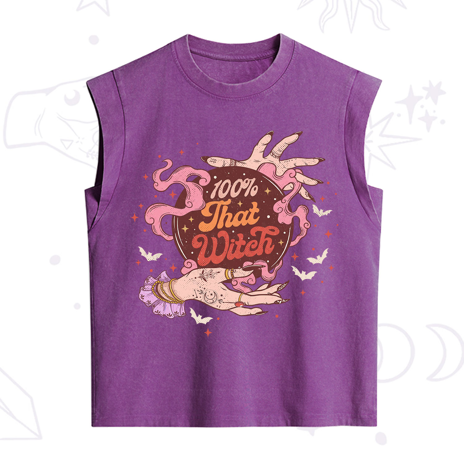 Purplehecate That Witch Vintage Washed Tank