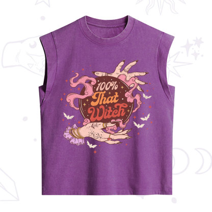 Purplehecate That Witch Vintage Washed Tank