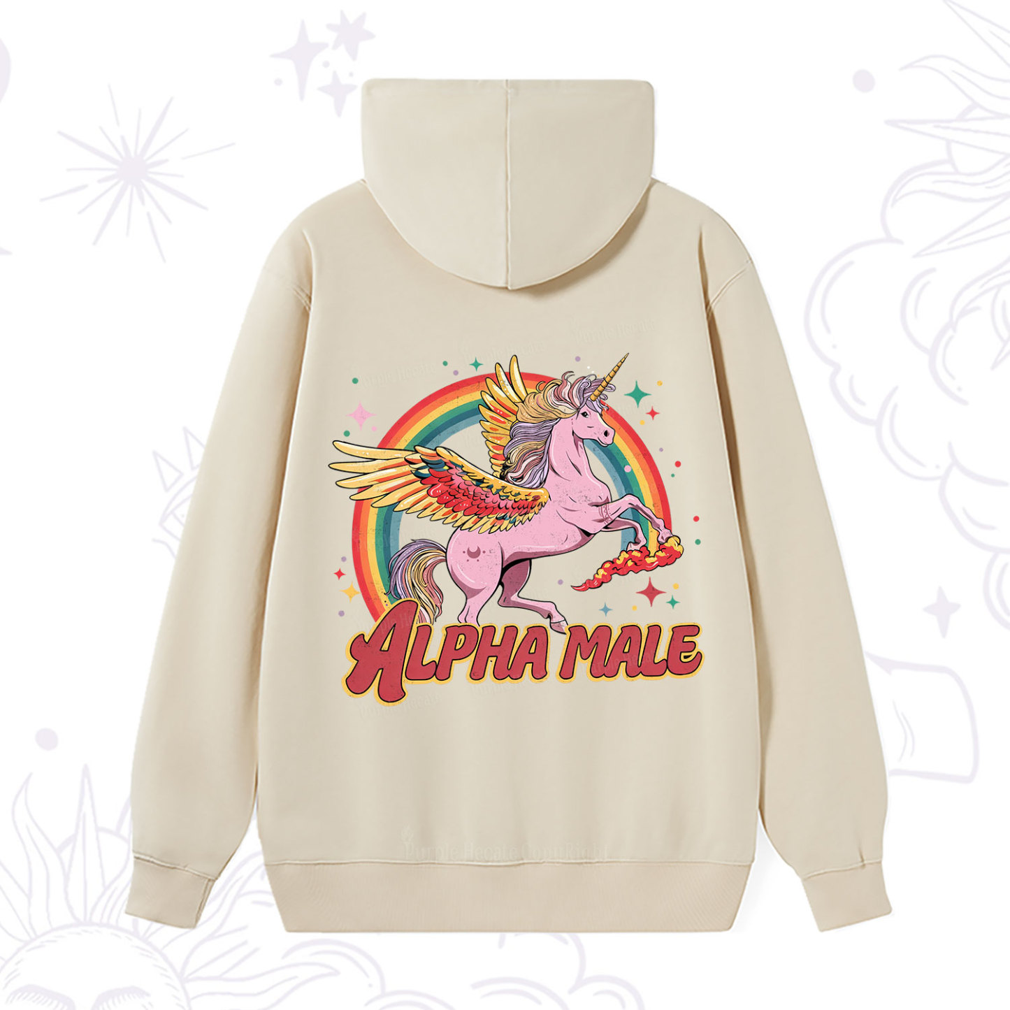 Purplehecate Alpha Male Hoodie