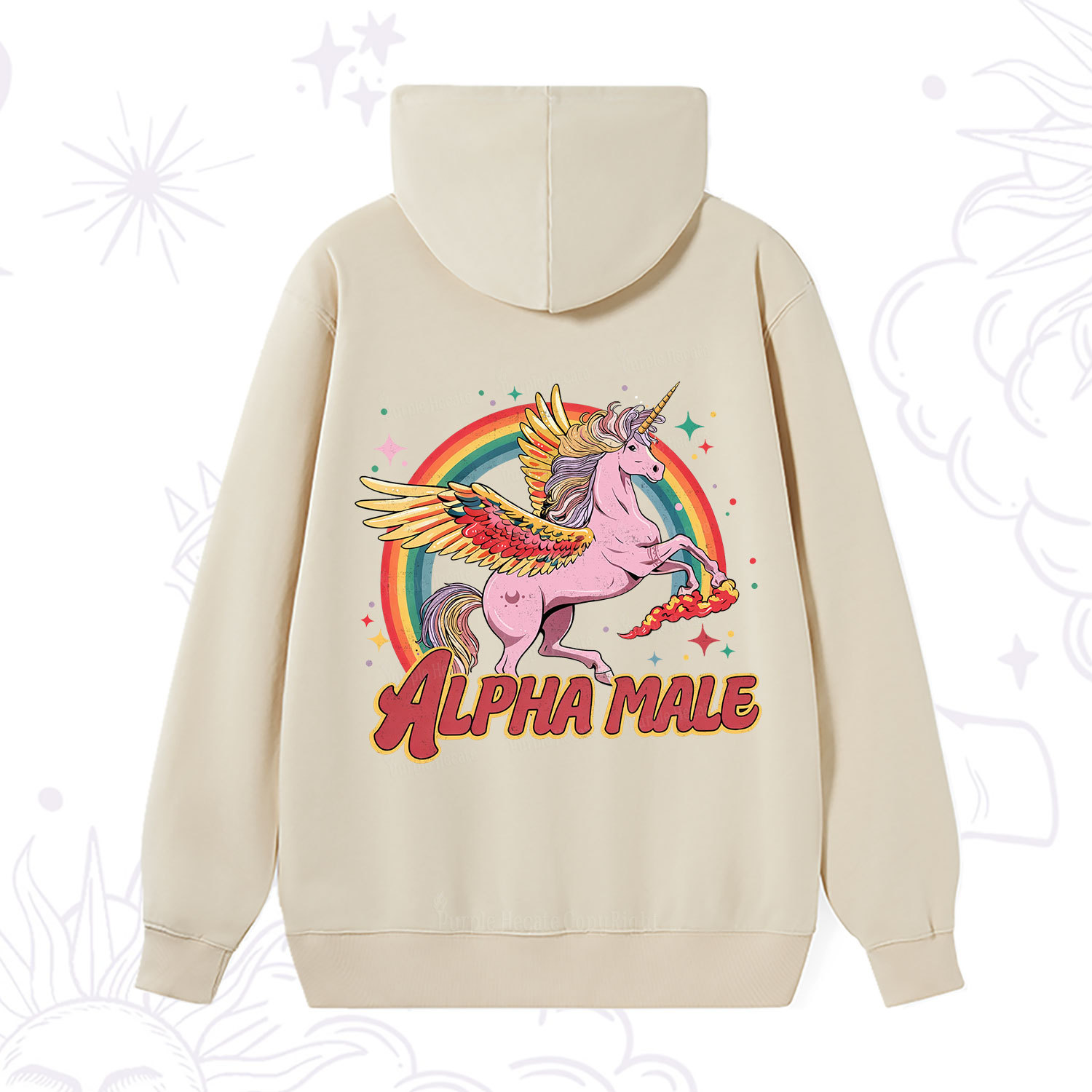 Purplehecate Alpha Male Hoodie