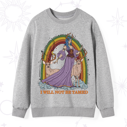 Purplehecate I Will No Be Tamed Sweatshirt