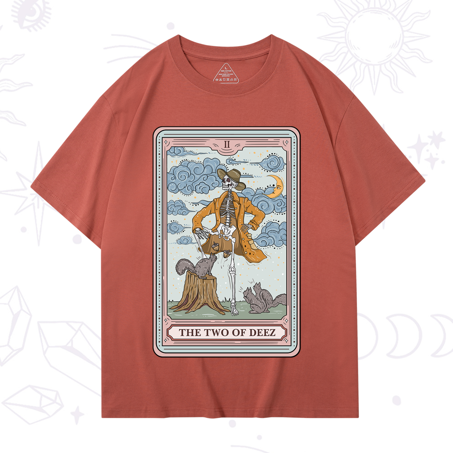 Purplehecate The Two Of Deez Tarot T-Shirt