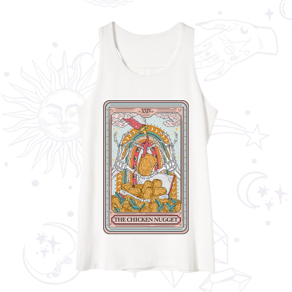 Purplehecate The Chicken Nugget Food Tarot Tank