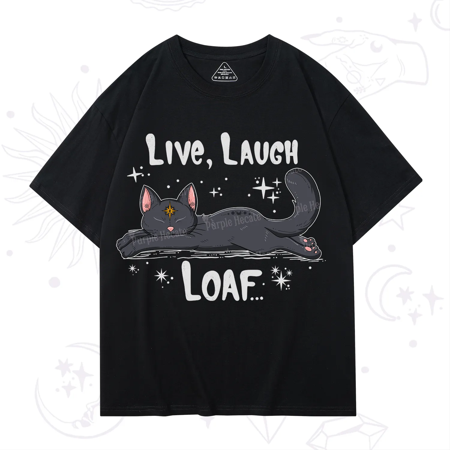 Purplehecate Live Laugh Loaf T-Shirt