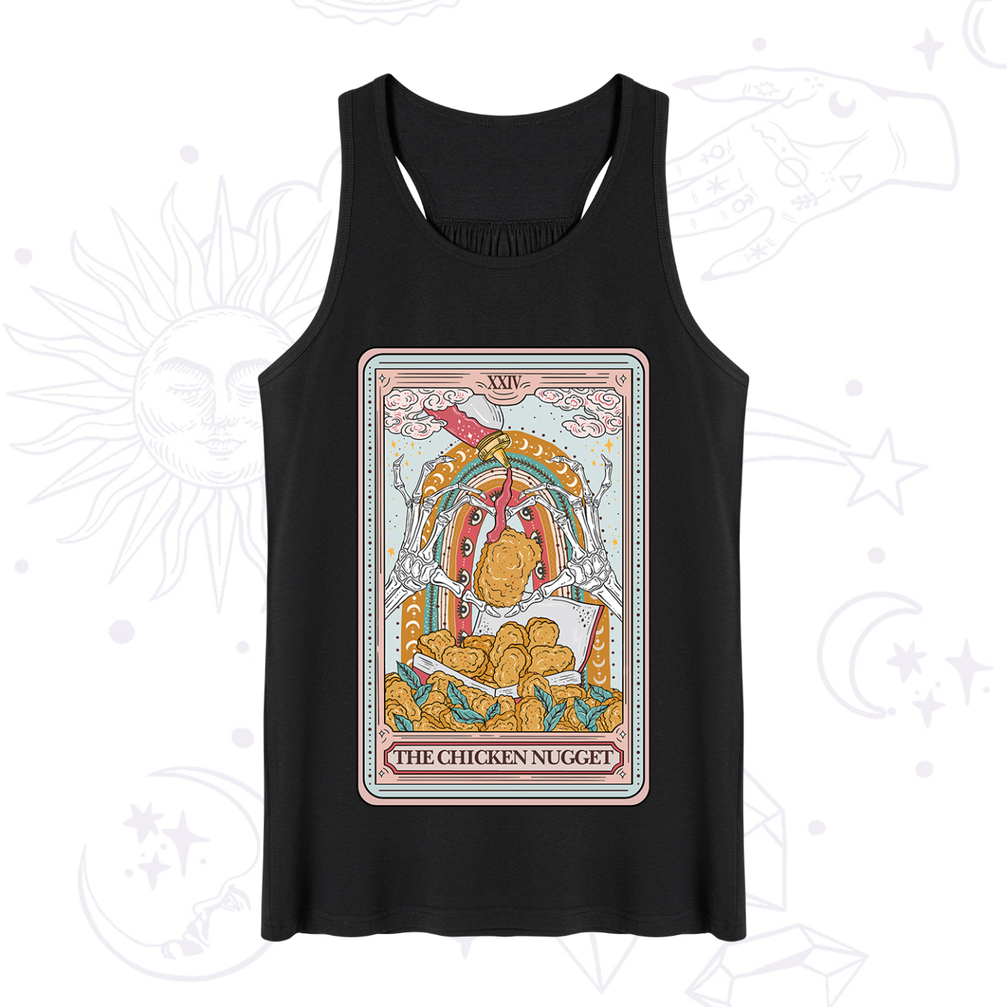 Magic Purplehecate The Chicken Nugget Food Tarot Tank