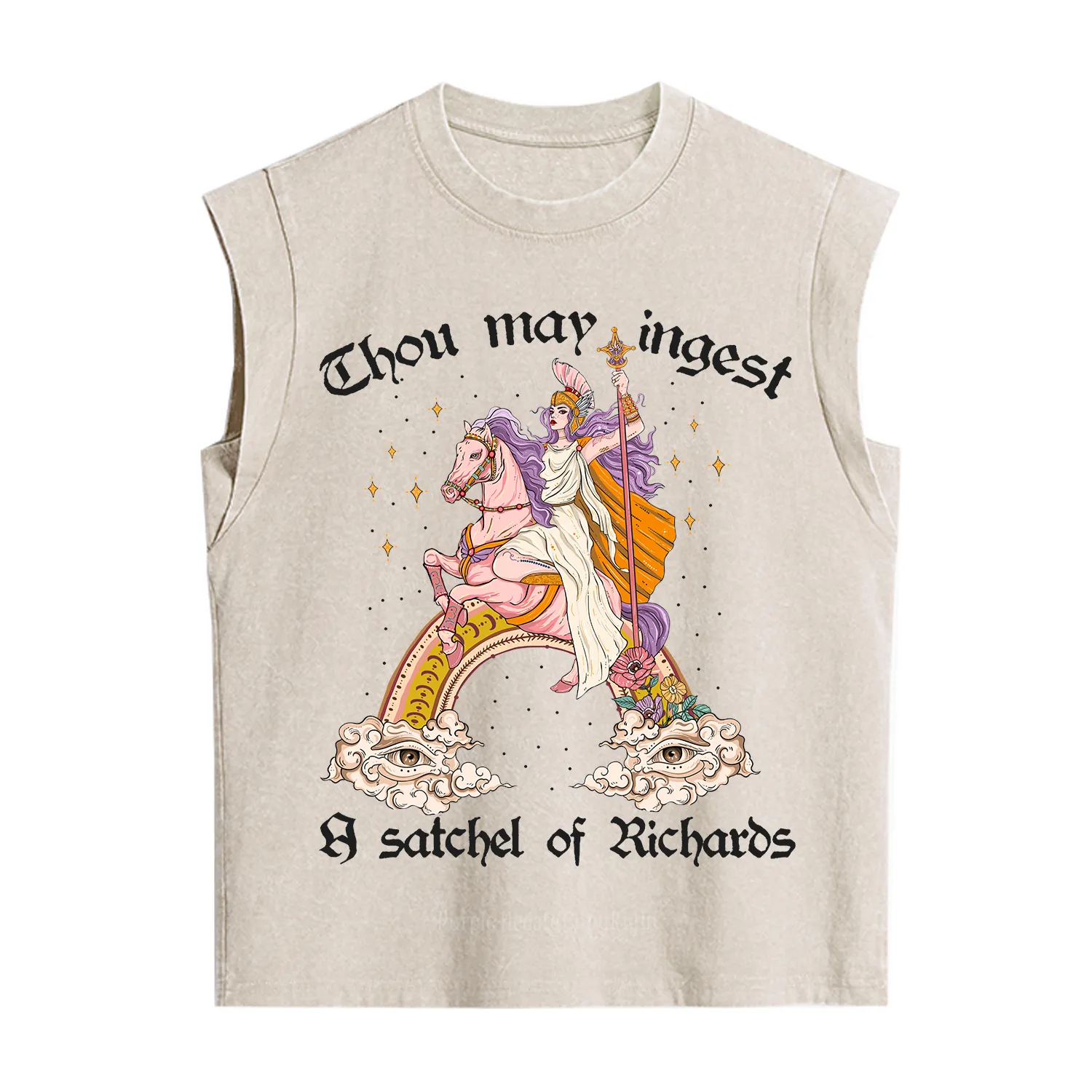 Purplehecate Thou may ingest a satchel of Richards Vintage Washed Tank