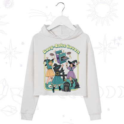 Purplehecate Easy Bake Coven Crop Hoodie