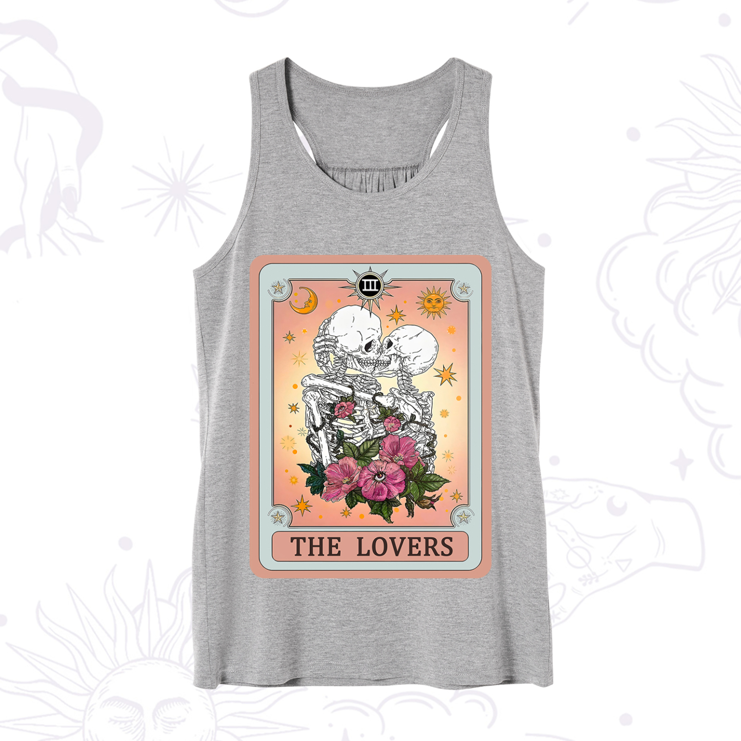Purplehecate The Lovers Tarot Card Tank