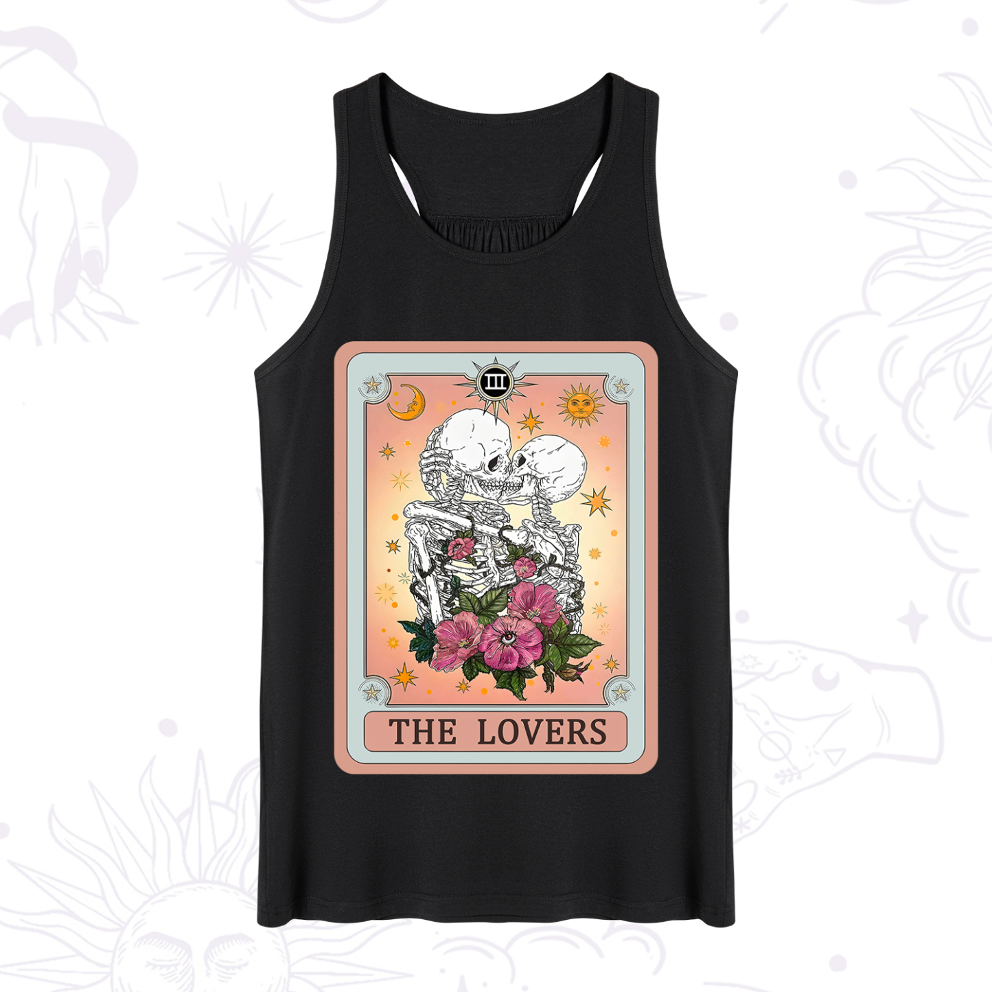 Magic Purplehecate The Lovers Tarot Card Tank
