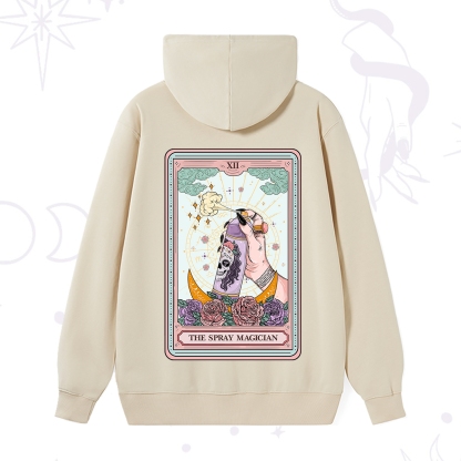 Purplehecate The Spray Magician Tarot Card Hoodie