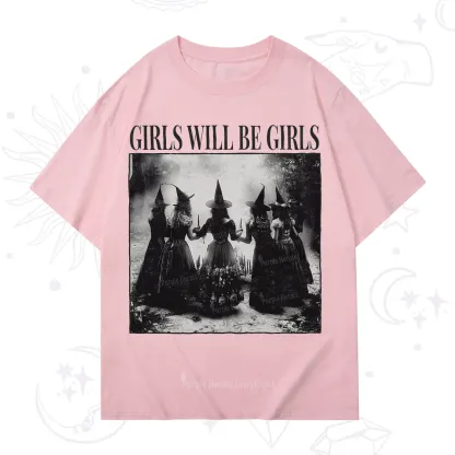 Purplehecate Girl Will Be Girl Witch T-Shirt